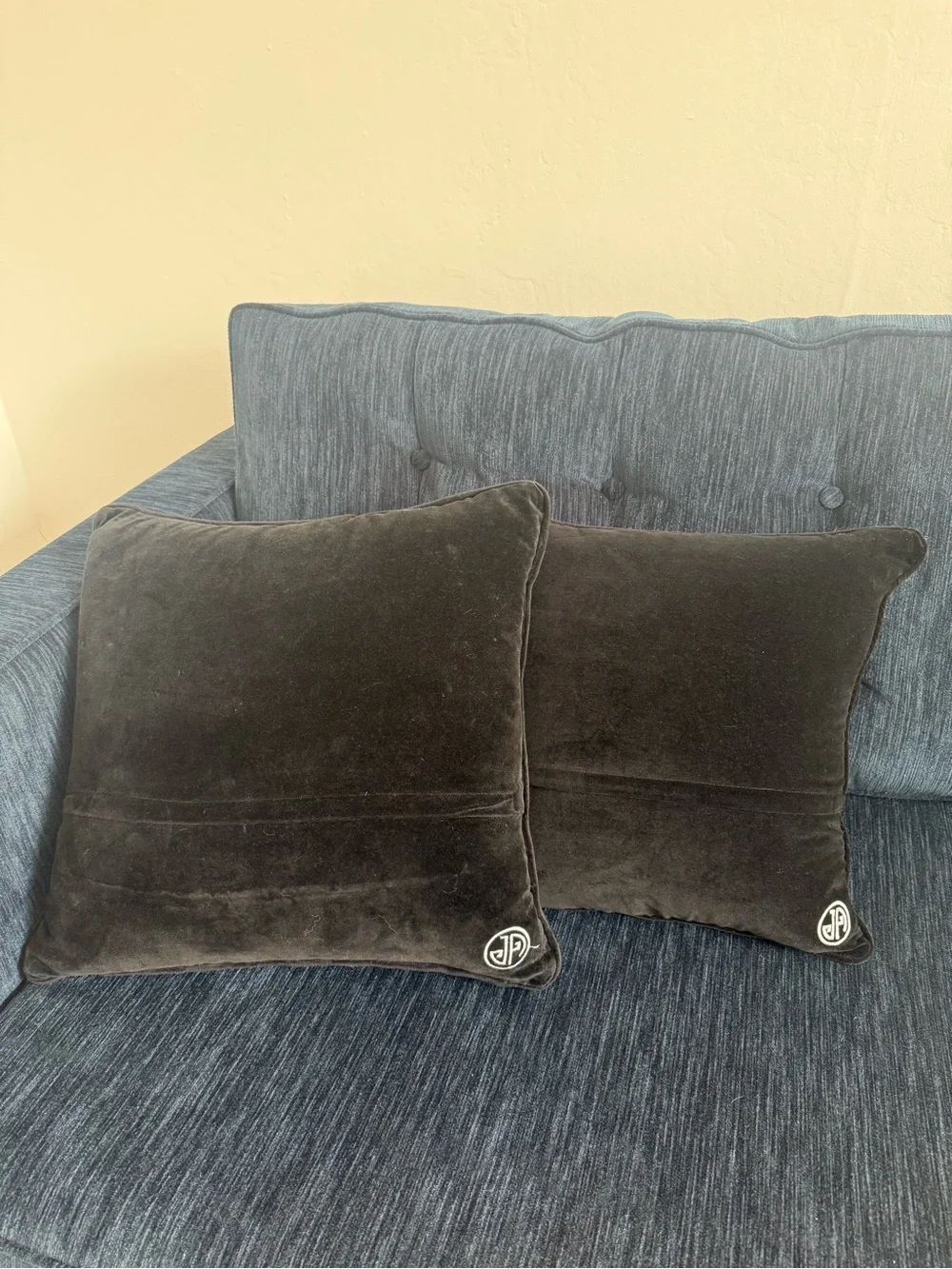 Set of Jonathan Adler Needle Point Pillows